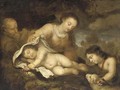 The Holy Family with Infant Saint John the Baptist - Jurgen Ovens