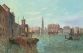 Venice towards Piazza San Marco, a capriccio - Karl Kaufmann