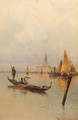 Boating on the Laguna, Venice - Karl Kaufmann