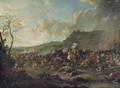 A cavalry skirmish between Turks and Christians - Karel Van Breydel (Le Chevalier)