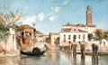 A canal in Venice - Juan Jimenez Martin