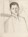 Portrait de Louis Guillaume (d'apres Paul Cezanne) - Juan Gris