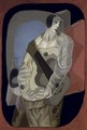 Le Pierrot aA  la guitare - Juan Gris