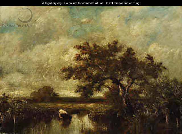 Trees in a Marsh - Jules Dupre