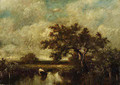 Trees in a Marsh - Jules Dupre