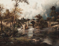 Le vieux pont - Jules Dupre