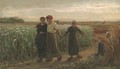 Dans les oeillettes, le soir - Jules (Adolphe Aime Louis) Breton