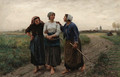 Les Amies (Setting out for the Fields) - Jules (Adolphe Aime Louis) Breton