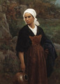 Femme portant une cruche (Woman carrying Water) - Jules (Adolphe Aime Louis) Breton