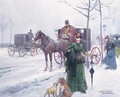 A winter outing - Joan Roig Soler