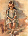 Jeune fille assise 2 - Jules Pascin