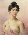 A young beauty - Jules Frederic Ballavoine