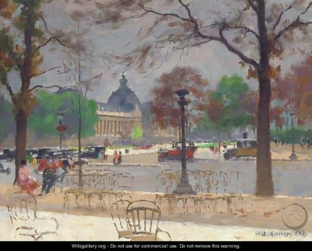 Avenue des Champs Elysees et Le Petit Palais - Jules Ernest Renoux
