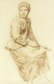 Portrait d'une paysanne - Jules (Adolphe Aime Louis) Breton