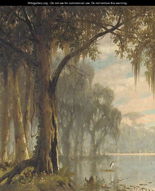 On the Bayou - Joseph Rusling Meeker