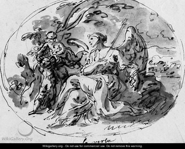 An allegory of Virtue - Joseph Parrocel