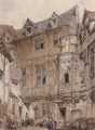 The backstreets of Rouen - Joseph Nash