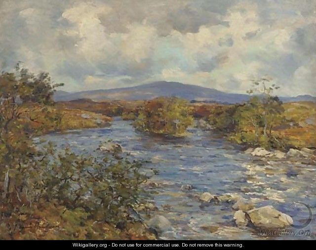 A Highland river - Joseph Morris Henderson