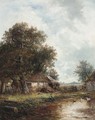 The farmyard, Berkshire - Joseph Thors