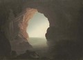 Grotto in the Gulf of Salerno - Josepf Wright Of Derby