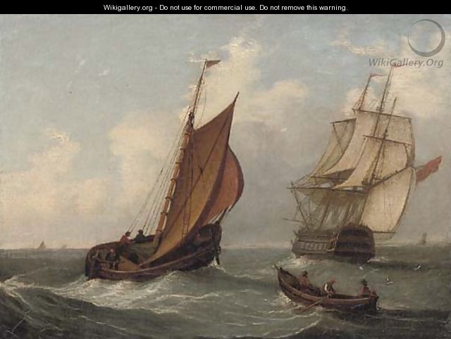 The other out at sea (illustrated) - Joseph Walter Of Bristol