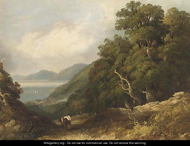 On the Welsh coast, Bangor - Joseph W. Allen