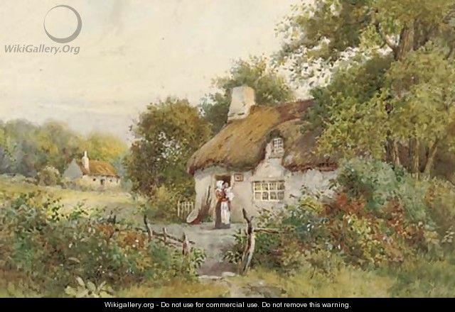 Outside the cottage - Joshua Fisher