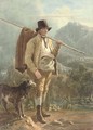 A Cumberland shepherd - Joshua Cristall