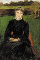 Portrait of the Artist's Mother - James Carroll Beckwith