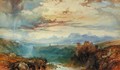 An Swiss Alpine landscape - James Baker Pyne