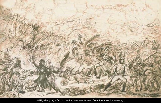 Spanish patriots attacking the French banditti 2 - James Gillray
