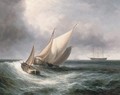Dutch barges in choppy waters - James Hardy Jnr