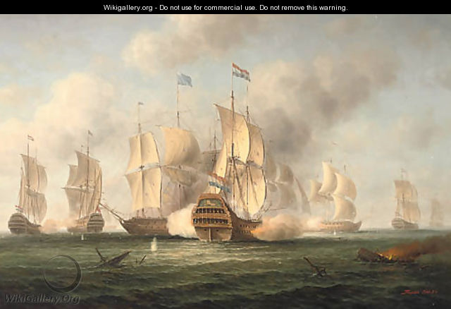 An Anglo-Dutch engagement - James Hardy Jnr