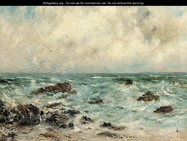 Waves breaking on a rocky coast - James Leith