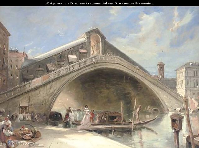 The Rialto Bridge, Venice - James Holland