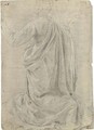 A kneeling figure seen from behind, his arms raised - (Jacopo Chimenti) Empoli