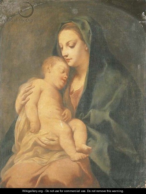 The Madonna and Child - Jacopo (Giacomo) Amigoni