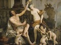 Hercules and Omphale - Jacopo (Giacomo) Amigoni