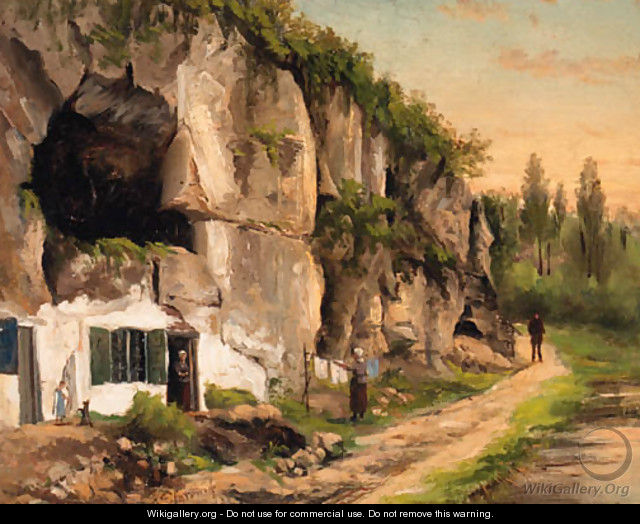 The House under the Rock-face - Jacobus Pelgrom