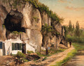 The House under the Rock-face - Jacobus Pelgrom