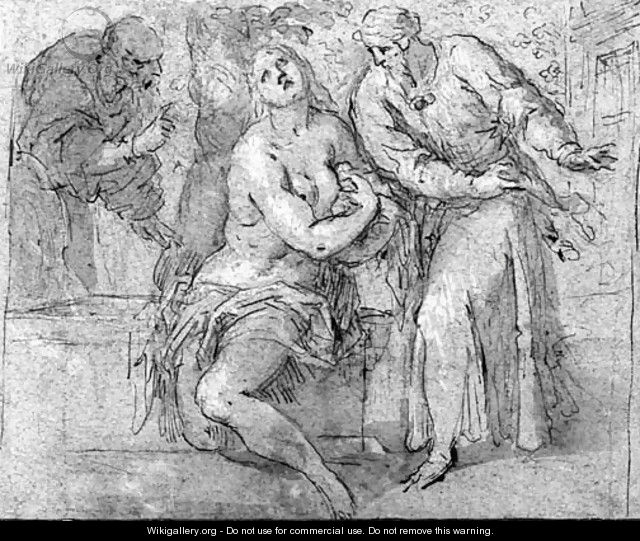 Susannah and the Elders - Jacopo d