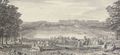 Vue du chateau de Versailles du cote de l'Orangerie, prise au delaA  de la grande piece d'eau des Suisses - Jacques Rigaud