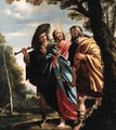 The road to Emmaus - Jacques de Letin