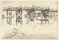 Old Putney Bridge - James Abbott McNeill Whistler