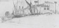 Chelsea wharf - James Abbott McNeill Whistler
