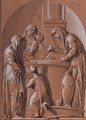 Vestal Virgins sacrificing at an altar - Jacob de Wit