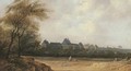 A view of Rijswijk castle - Anthony Jansz van der Croos