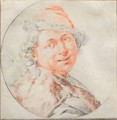 A study of a man's head - Jacob Toorenvliet
