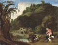 The Rest on the Flight into Egypt - Jacob Pynas