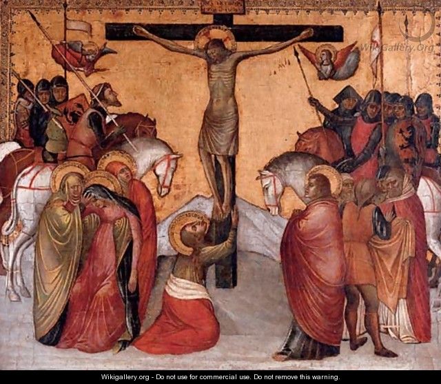 The Crucifixion - Jacobello Alberegno